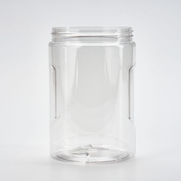 750g Grip Feature Jar 89400 Clear Synergy Packaging